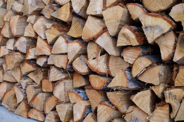 firewood Stack woodshed