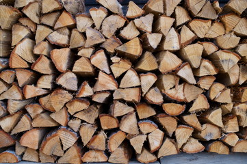 firewood Stack woodshed
