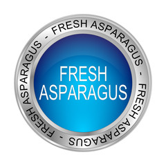 fresh Asparagus Button - 3D illustration