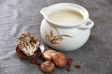 cup of tea and cookies