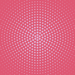 Halftone circular dot pattern background - abstract vector design