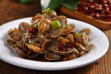 salad with mushrooms