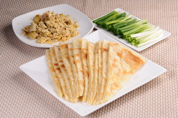 rice with meat and vegetables