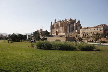 Fototapeta premium Catedral de Mallorca, la Seu.