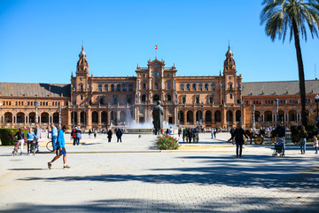 Plaza España de Sevilla