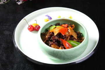 soup with meat and vegetables