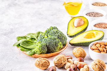 Vegan sources of omega 3 and unsaturated fats.