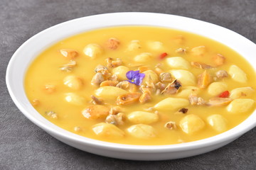 bowl of vegetable soup