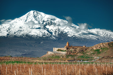 khor virap with Ararat