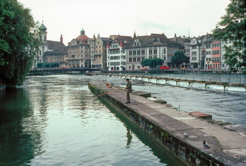 Fototapeta premium Lucern, Switzerland
