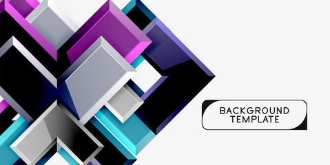 Glossy arrows background