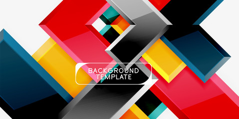 Glossy arrows background