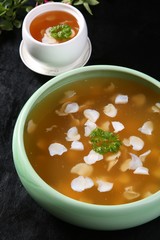 bowl of vegetable soup
