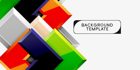Glossy arrows background