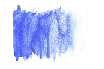 Abstract watercolor art hand paint on white background. Watercolor background