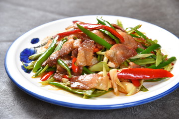 stir fried fish with vegetables