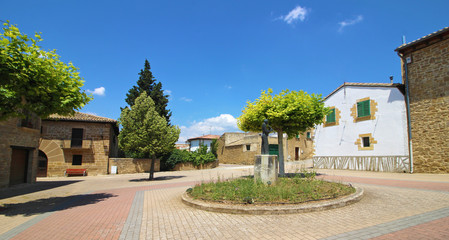 Obraz premium Barásoain, Navarra, España