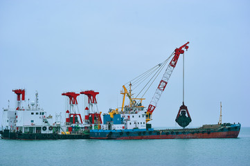 ship in port