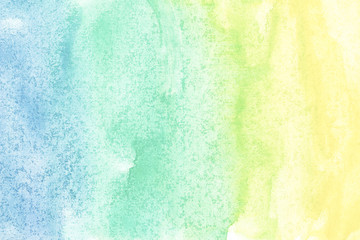 Abstract watercolor art hand paint on white background. Watercolor background