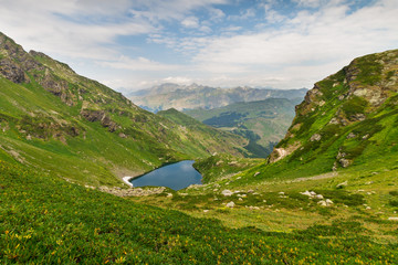 lake in the mountains