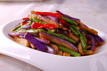salad with tomatoes and cucumbers