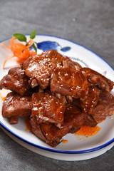 chicken with tomato sauce