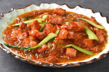 pasta with meat and vegetables