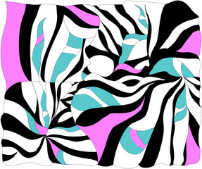 Abstract background in bright colors. Vector illustration.