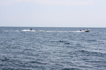 Water skiing