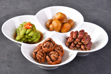 dried fruits and nuts