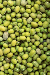 Green bean or mung bean background.Food nature texture .Background