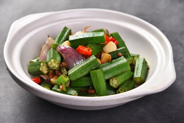 fresh salad in a bowl