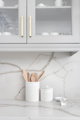 A beautiful corner or a custom designed kitchen