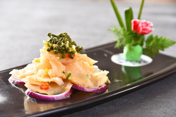 pasta with salmon