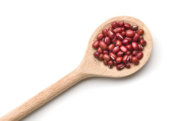 Red adzuki beans.