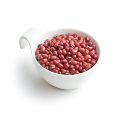 Red adzuki beans.