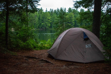 camping at algonquin