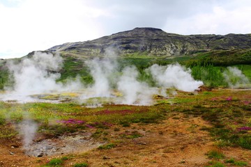 Geysir hot springs, Iceland