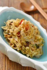 pasta with pesto sauce