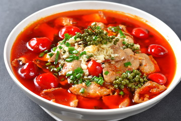 bowl of vegetable soup