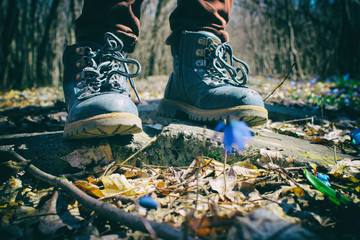 kids in rubber boots