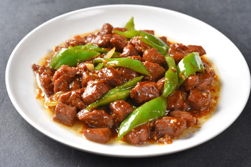 minced meat with vegetables