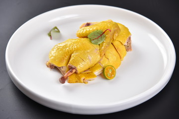 fried fish with sauce