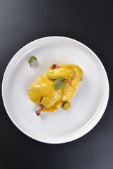 fried chicken on plate