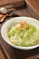 soup with vegetables