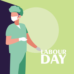 labour day celebration with surgeon professional