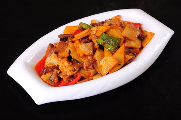 rice with chicken and vegetables