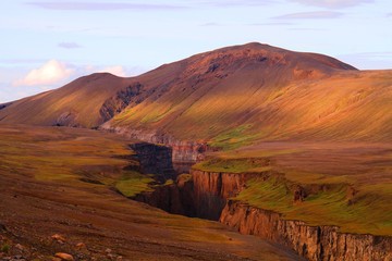 Hafrahvammaglj&uacute;fur, Iceland