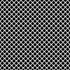 Seamless pattern in fish scale design. © troyka