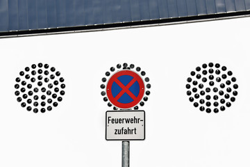 Feuerwehrzufahrt